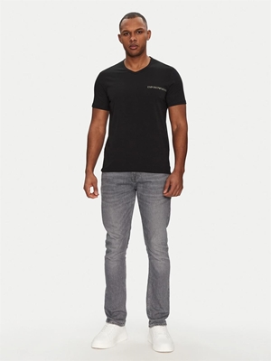 Pack 2 Camisetas Emporio Armani EM000392 AF10779 MC005 Black - Imagen 2