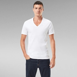 Pack 2 Camisetas G-Start White D07207-124-11053 - Imagen 1