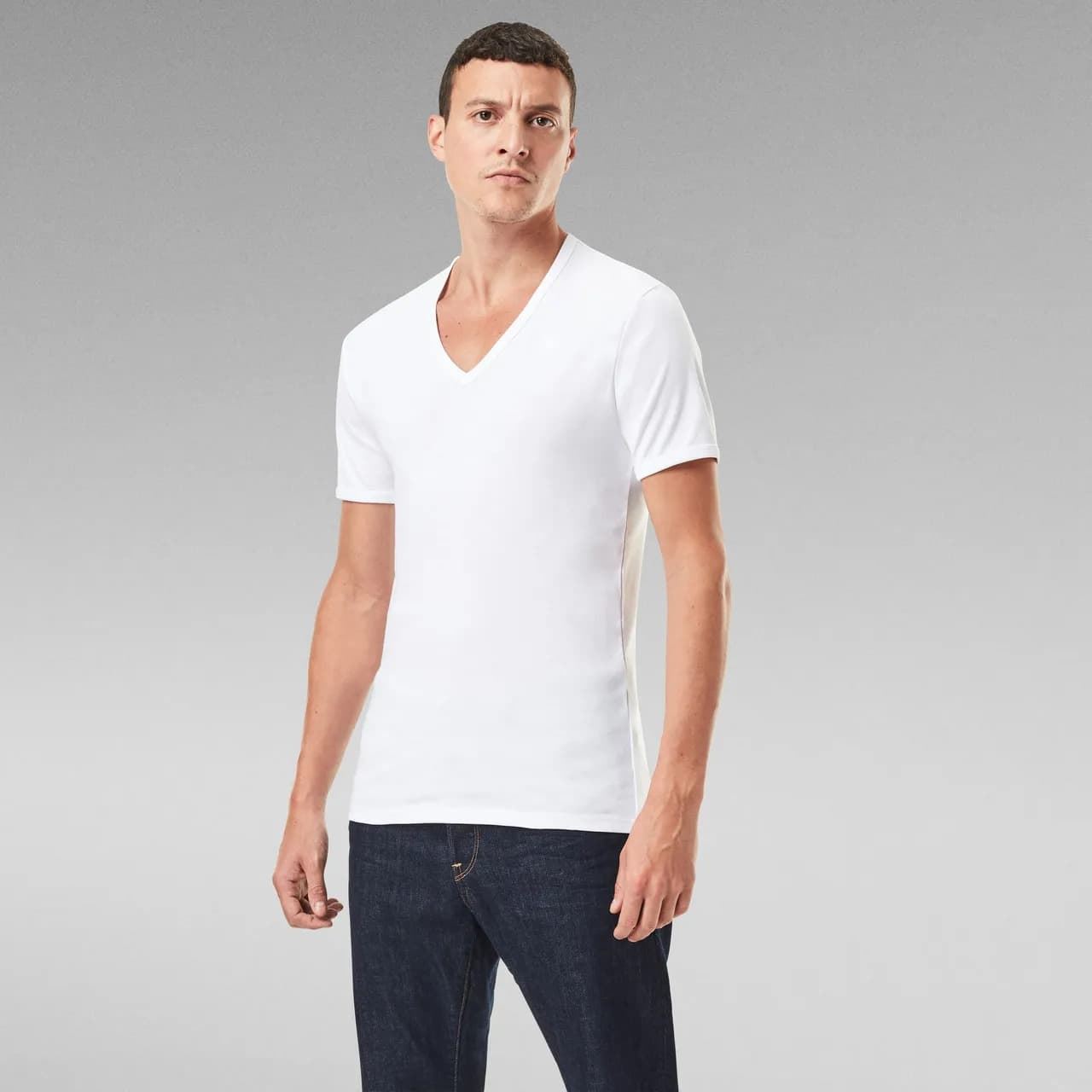 Pack 2 Camisetas G-Start White D07207-124-11053 - Imagen 2