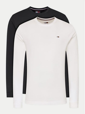 Pack 2 camisetas Tommy Jeans DM0DM20731 0SI dark night navy/white - Imagen 1