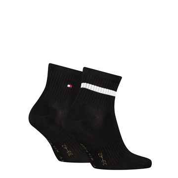 Pack 2 Pares Calcetines Tommy Hilfiger Negro 701241827 004 - Imagen 2