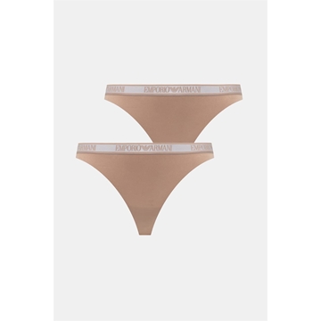 Pack 2 tangas EMPORIO ARMANI EW000402 AF19028 M1186 dune/dune - Imagen 1
