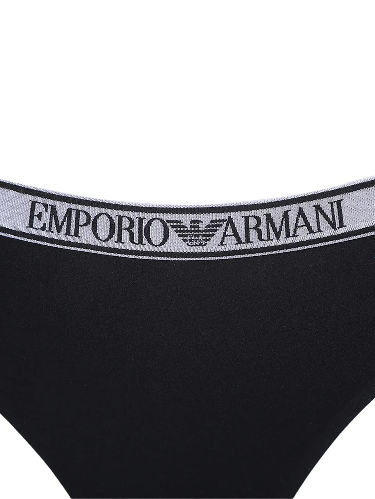Pack 2 tangas EMPORIO ARMANI EW000402 AF19028 MC005 black/black - Imagen 2