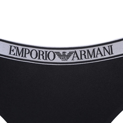Pack 2 tangas EMPORIO ARMANI EW000402 AF19028 MC005 black/black - Imagen 2