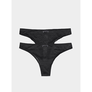 Pack 2 tangas EMPORIO ARMANI EW000402 AF19030 MC005 Black/black - Imagen 2