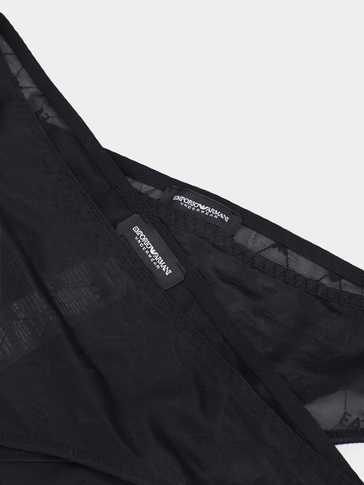 Pack 2 tangas EMPORIO ARMANI EW000402 AF19030 MC005 Black/black - Imagen 3