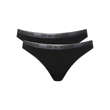 Pack 2 tangas EMPORIO ARMANI EW000402 AF25572 UC001 NEGRO - Imagen 1