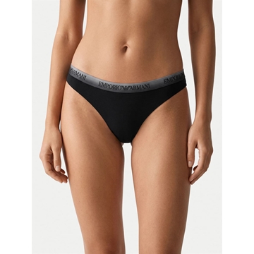 Pack 2 tangas EMPORIO ARMANI EW000402 AF25572 UC001 NEGRO - Imagen 2