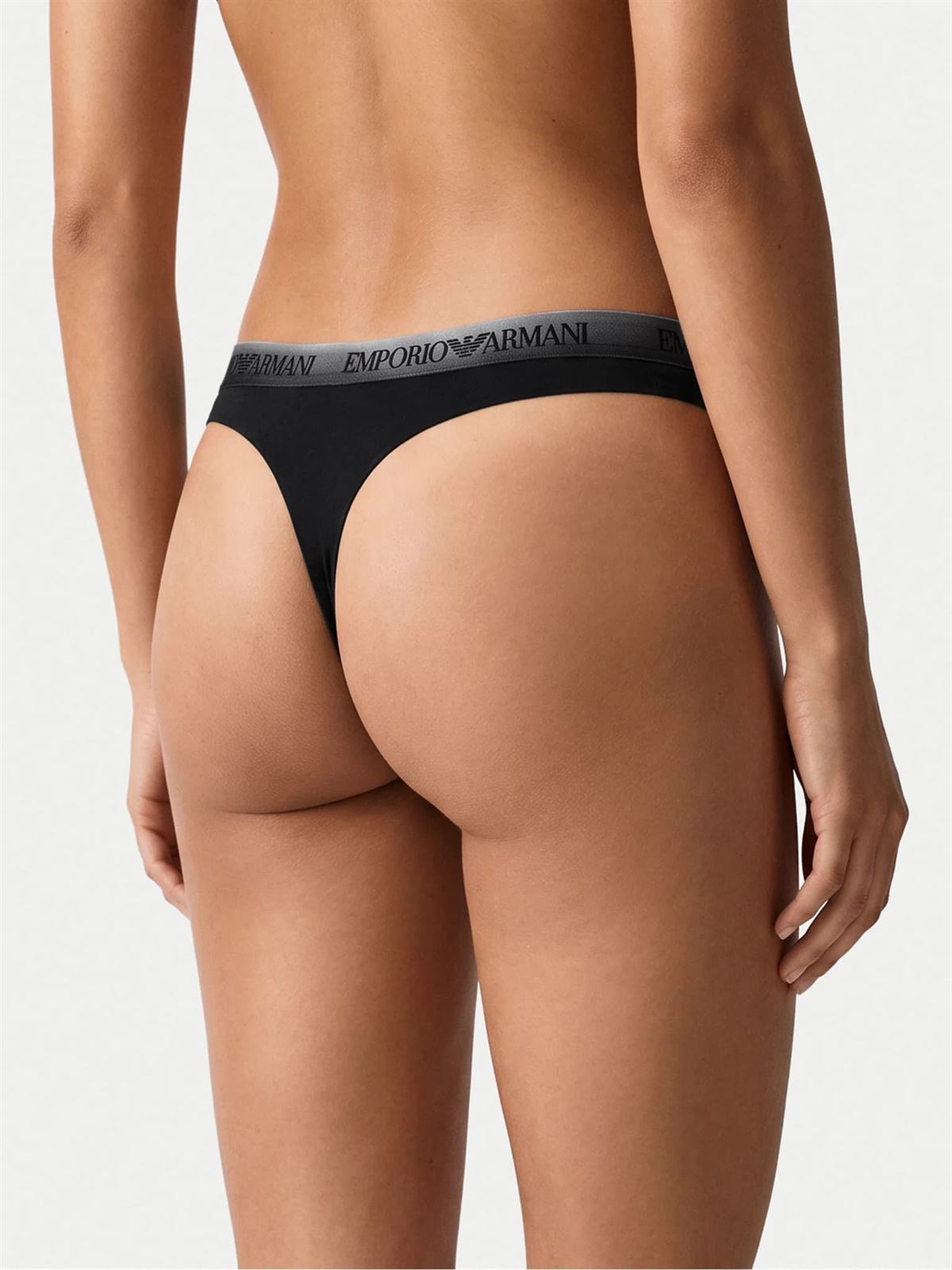 Pack 2 tangas EMPORIO ARMANI EW000402 AF25572 UC001 NEGRO - Imagen 3