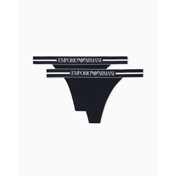 Pack 2 tangas Emporio Armani EW000405 AF19023 MB060 Ink Blue/ink blue - Imagen 1