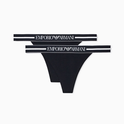 Pack 2 tangas Emporio Armani EW000405 AF19023 MB060 Ink Blue/ink blue - Imagen 1