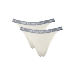 Pack 2 tangas EMPORIO ARMANI EW000405 AF19026 M0082 white/white - Imagen 1