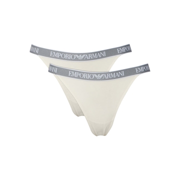 Pack 2 tangas EMPORIO ARMANI EW000405 AF19026 M0082 white/white - Imagen 1