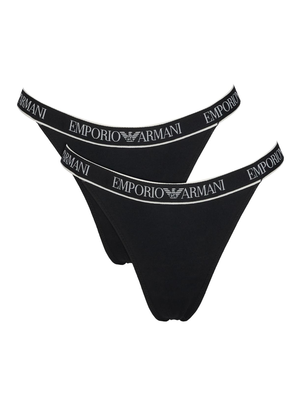 Pack 2 tangas EMPORIO ARMANI EW000405 AF19026 MC005 blaack/black - Imagen 1