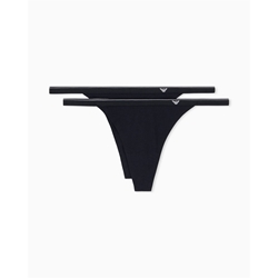 Pack 2 tangas EMPORIO ARMANI EW000405 AF25589 UC001 negro - Imagen 1