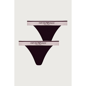 Pack 2 tangas Emporio Armani EW000405 AF27298 UA240 velvet violet - Imagen 1
