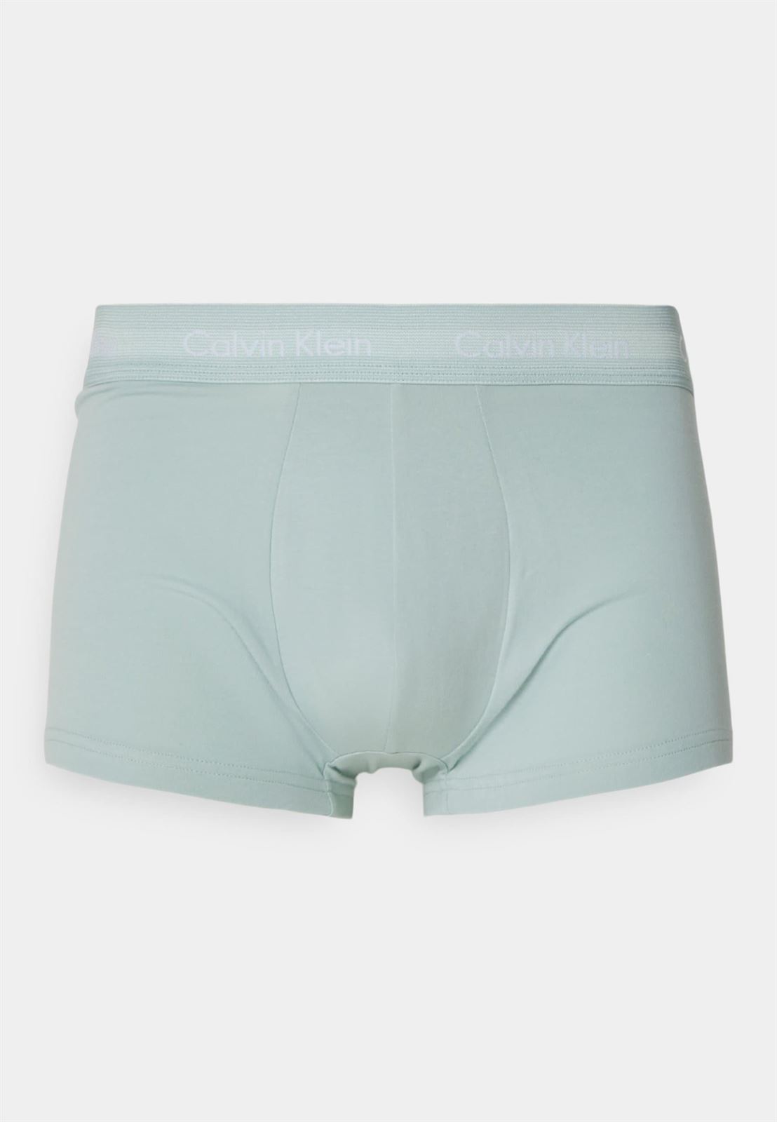 Pack 3 boxer Calvin Klein 0000U2664G H5M olv branch, charcoal gry, gry mist - Imagen 2