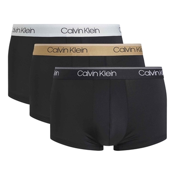 Pack 3 boxer Calvin Klein 000NB2569A GF0 black,tiger eye, lunar rocks - Imagen 1