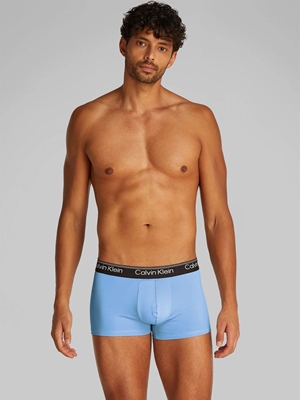 Pack 3 boxer Calvin Klein 000NB2569A VTG glacier, pl monogram, ster blue - Imagen 2