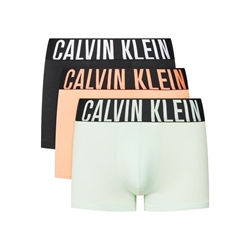 Pack 3 boxer Calvin Klein 000NB3608A VVM papaya punch, black, moonlight jade - Imagen 1