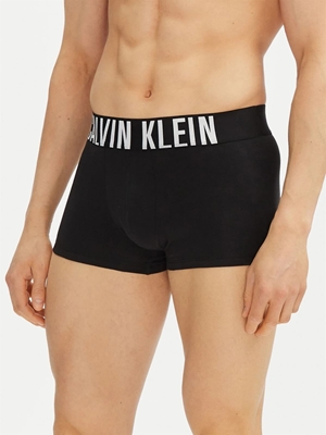 Pack 3 boxer Calvin Klein 000NB3608A VVM papaya punch, black, moonlight jade - Imagen 2