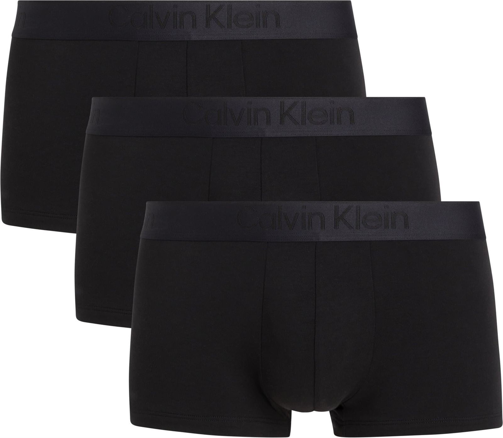 Pack 3 boxer Calvin Klein 000NB3651A UB1 black/black/black - Imagen 1