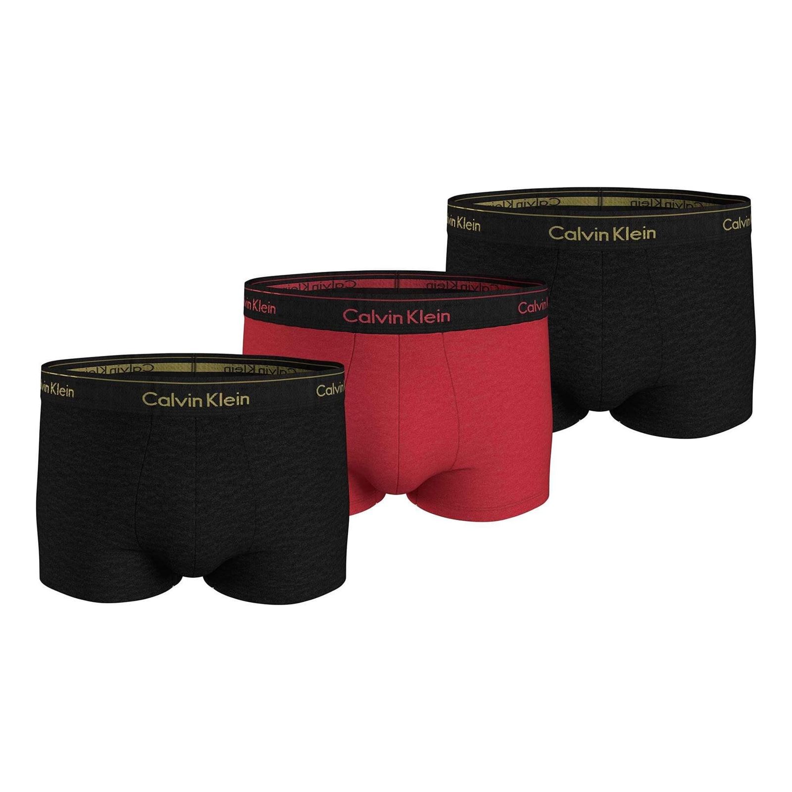 Pack 3 boxer Calvin Klein 000NB3873A KHZ black - Imagen 1