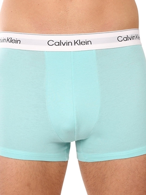 Pack 3 boxer Calvin Klein LV00N84392 VQX BLACK/BLUE/ LEAFY FUN - Imagen 2