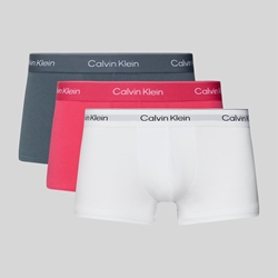 Pack 3 boxer Calvin Klein LV00NB4389 2X5 turbulance/dtm wb/ white - Imagen 1