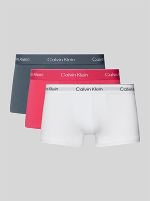 Pack 3 boxer Calvin Klein LV00NB4389 2X5 turbulance/dtm wb/ white - Imagen 1