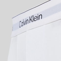 Pack 3 boxer Calvin Klein LV00NB4389 2X5 turbulance/dtm wb/ white - Imagen 2