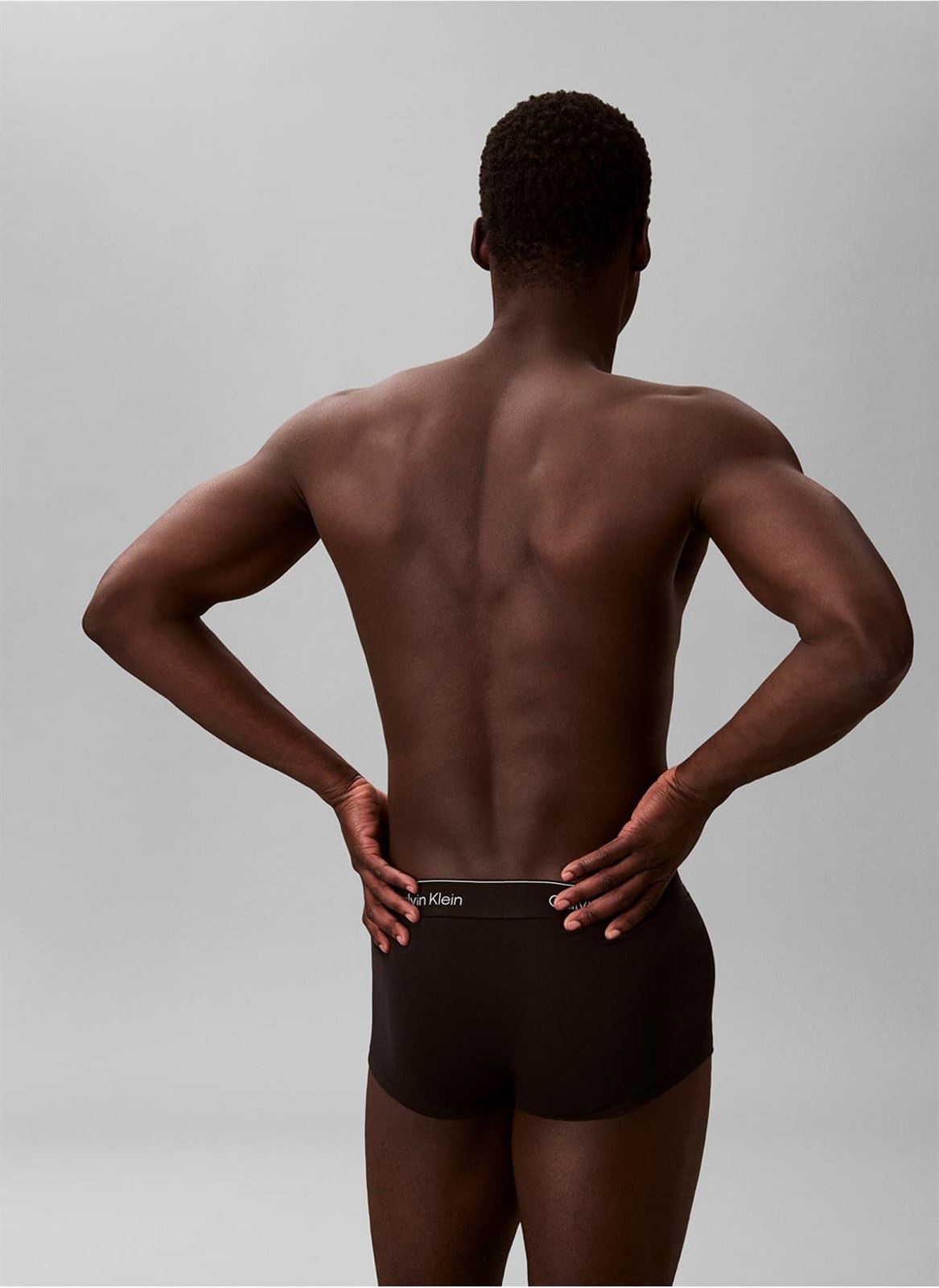 Pack 3 boxer Calvin Klein LV00NB4389 3ZG black w/black wb/black w/ feel the - Imagen 2