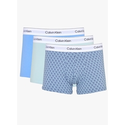Pack 3 boxer Calvin Klein LV00NB4392 VWS glacier,pl mngr, stern bl - Imagen 1