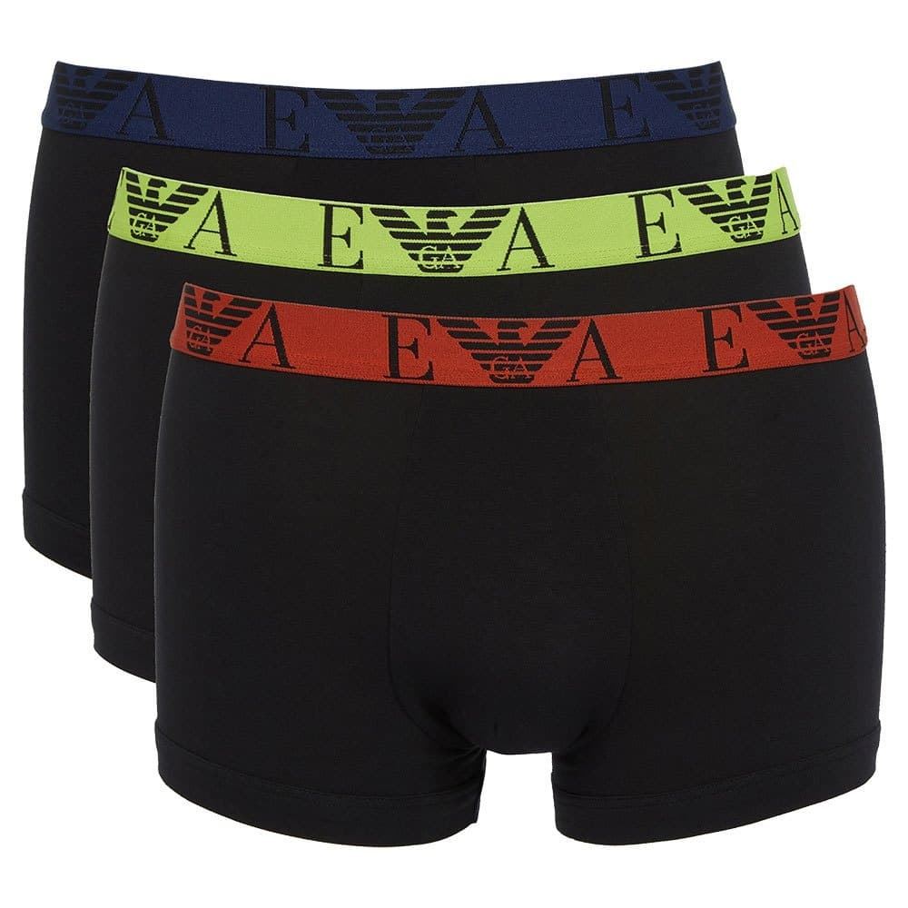 Pack 3 boxer Emporio Armani 111357 3F715 73320 black/black/black - Imagen 1