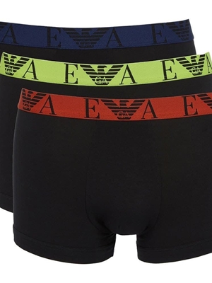 Pack 3 boxer Emporio Armani 111357 3F715 73320 black/black/black - Imagen 1