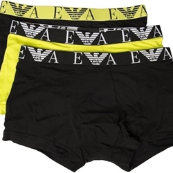 Pack 3 bóxer Emporio Armani 111357 3R715 24021  nero/nero/mela - Imagen 1