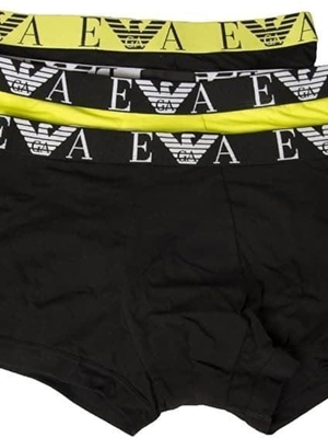 Pack 3 bóxer Emporio Armani 111357 3R715 24021  nero/nero/mela - Imagen 1