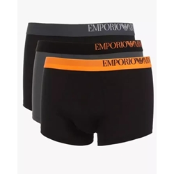Pack 3 boxer Emporio Armani 111357 3R728 24721 nero/antracite/nero - Imagen 1