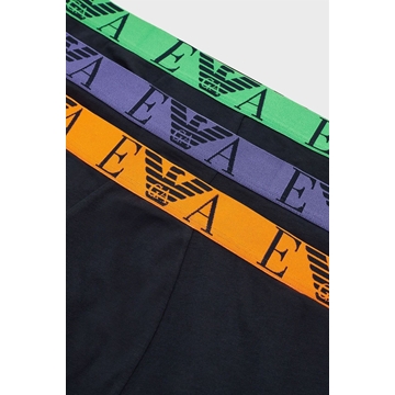Pack 3 boxer Emporio Armani 111357 4R715 70435 marine/marine/marine - Imagen 1