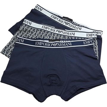 Pack 3 boxer Emporio Armani 112130 4R717 67436 marin/marin st/marin - Imagen 1
