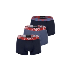 Pack 3 boxer Emporio Armani EM000259 AF10778 MB140 armani blue/vintage  indi/blue - Imagen 1