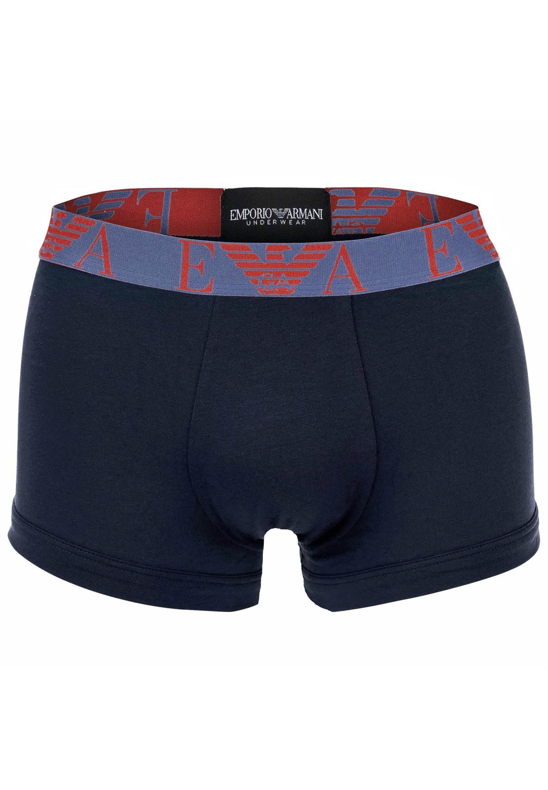 Pack 3 boxer Emporio Armani EM000259 AF10778 MB140 armani blue/vintage  indi/blue - Imagen 4