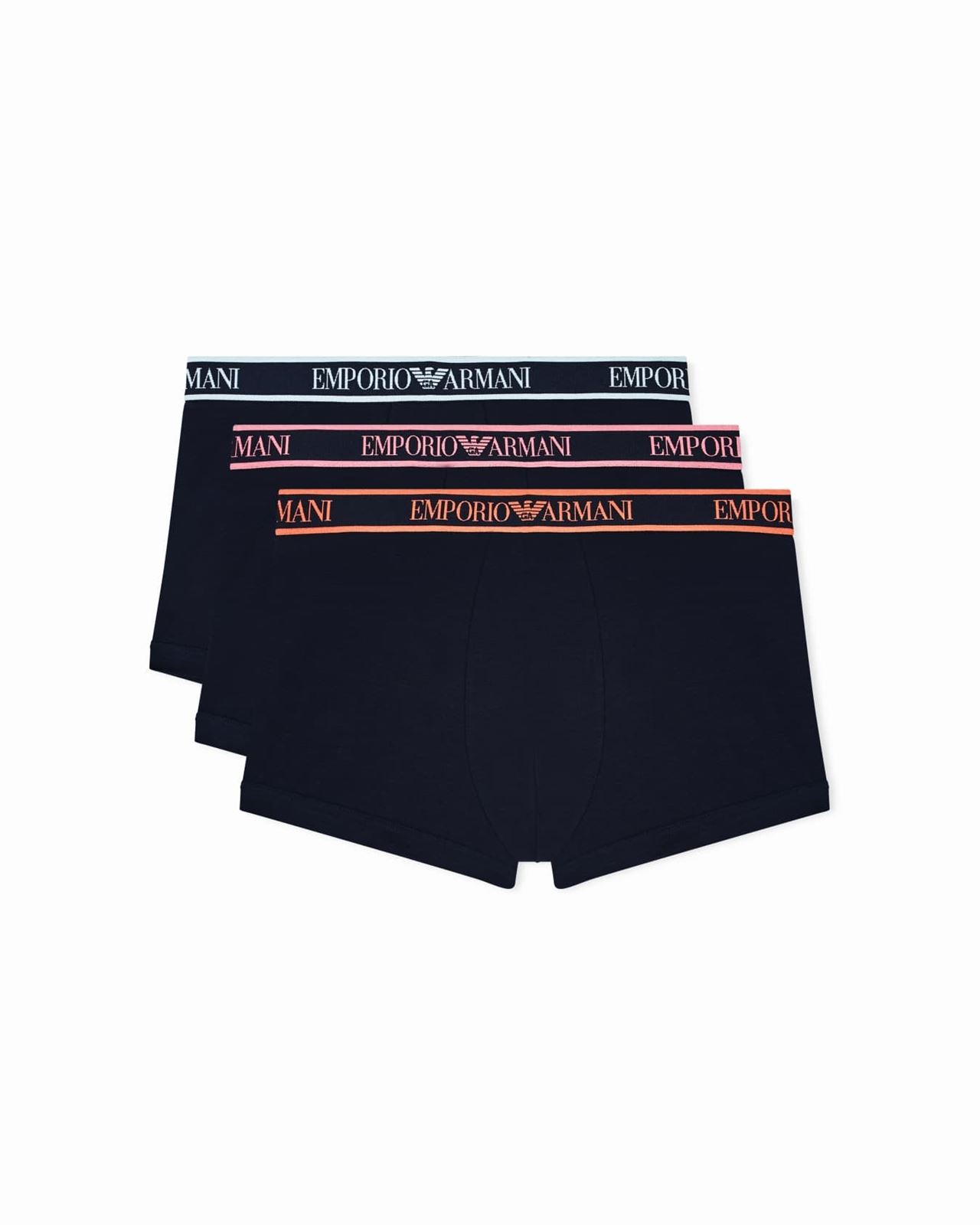 Pack 3 boxer EMPORIO ARMANI EM000259 AF20669 MB139 ar.blue/ar.blue/ar.blue - Imagen 1