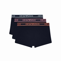 Pack 3 boxer EMPORIO ARMANI EM000259 AF20669 MB139 ar.blue/ar.blue/ar.blue - Imagen 1