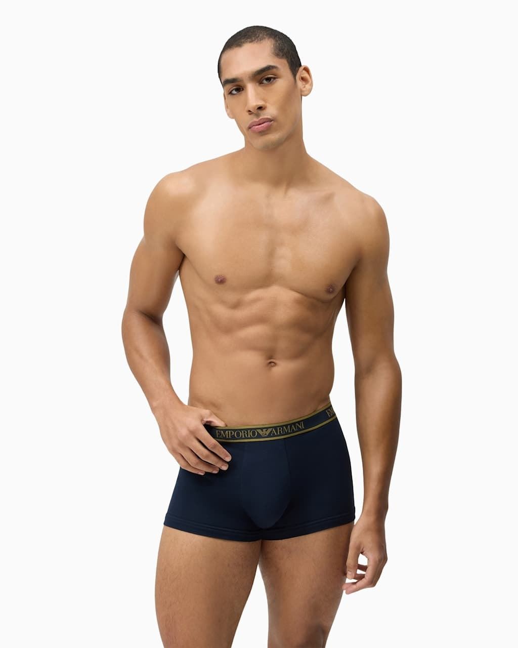 Pack 3 boxer EMPORIO ARMANI EM000259 AF25019 MB242 blu/blu moss/moss - Imagen 2