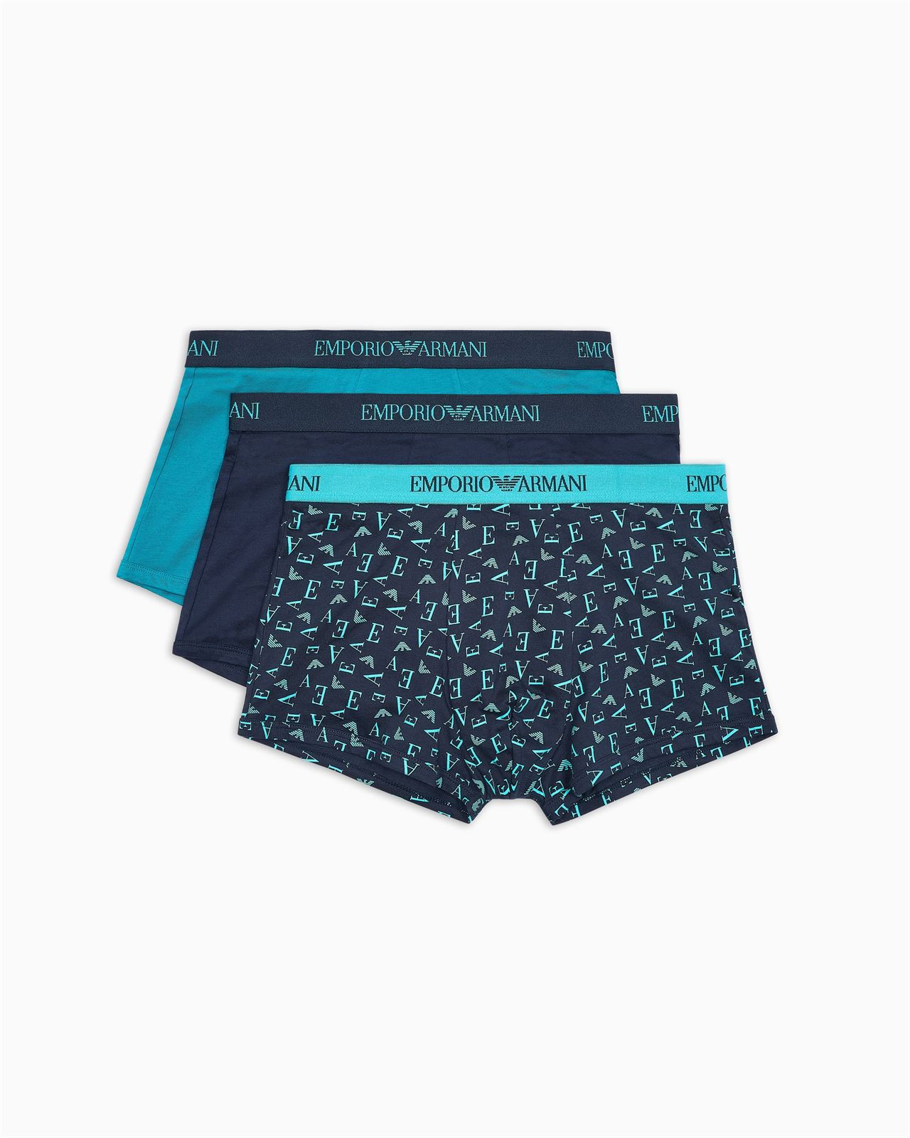 Pack 3 Boxer Emporio Armani Parte Bass EM000260 AF10800 MC148 - Imagen 1