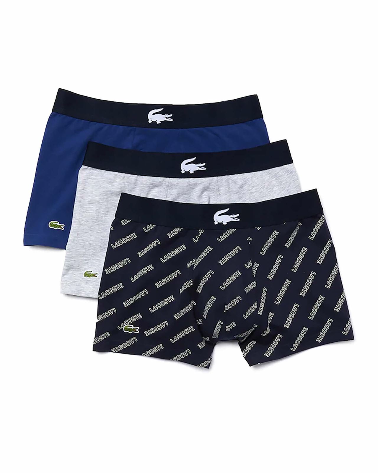 Pack 3 boxer LACOSTE 5H1774 00 BCK negro - Imagen 1