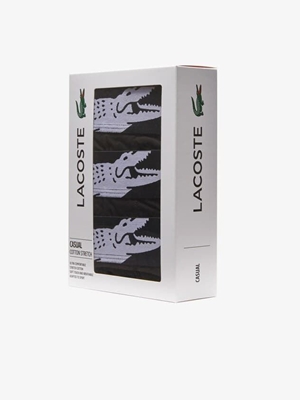 Pack 3 boxer LACOSTE 5H2082-00 031negro - Imagen 2