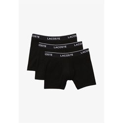 Pack 3 boxer Lacoste 6H3420 00 031 noir - Imagen 1