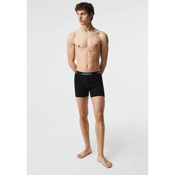 Pack 3 boxer Lacoste 6H3420 00 031 noir - Imagen 2